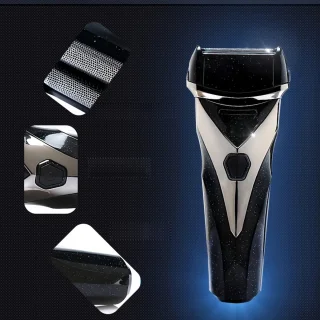 FEIYBA 2in1 Scheerapparaat en Baardtrimmer Kobaltblauw