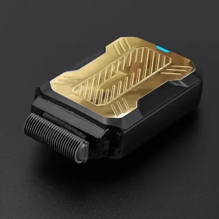 FEIYBA 2in1 Scheerapparaat en Baardtrimmer Zwart/Goud