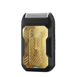 FEIYBA 2in1 Scheerapparaat en Baardtrimmer Zwart/Goud