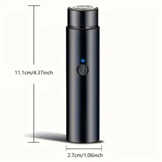 FEIYBA Scheerapparaat voor Dames en Heren Gezicht en Lichaamshaar Trimmer Zwart