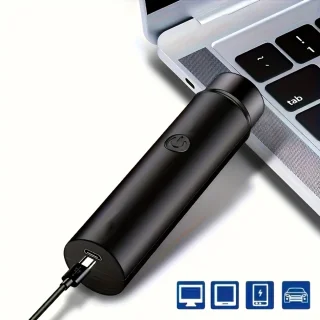 FEIYBA Scheerapparaat voor Dames en Heren Gezicht en Lichaamshaar Trimmer Zwart