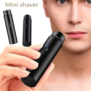 FEIYBA Scheerapparaat voor Dames en Heren Gezicht en Lichaamshaar Trimmer Zwart