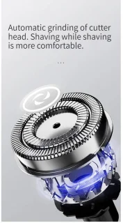 FEIYBA Scheerapparaat voor Dames en Heren Gezicht en Lichaamshaar Trimmer Zwart