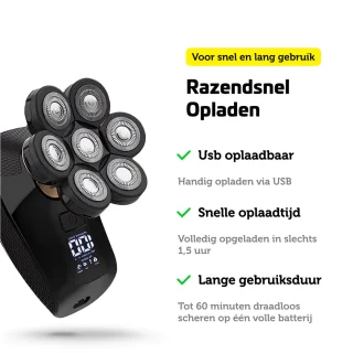 Garpex® 5 in 1 Scheerapparaat Deluxe voor Mannen