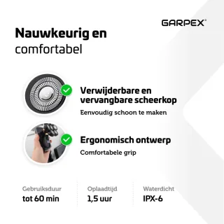 Garpex® 5 in 1 Scheerapparaat Deluxe voor Mannen