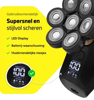 Garpex® 5 in 1 Scheerapparaat Deluxe voor Mannen