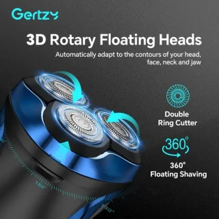 Gertzy 2-in-1 Scheerapparaat en Baardtrimmer