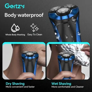 Gertzy 2-in-1 Scheerapparaat en Baardtrimmer
