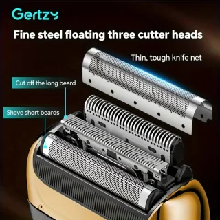 Gertzy 2-in-1 Scheerapparaat en Trimmer - Goud