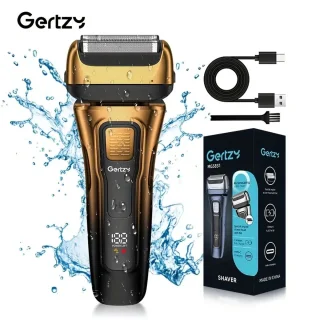 Gertzy 2-in-1 Scheerapparaat en Trimmer - Goud