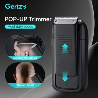 Gertzy 2in1 Full Body Scheerapparaat & Trimmer Zwart