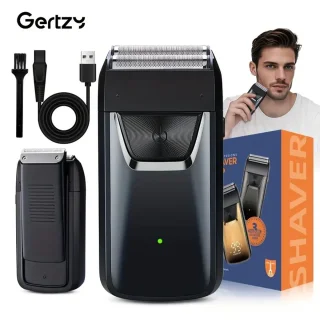 Gertzy 2in1 Full Body Scheerapparaat & Trimmer Zwart
