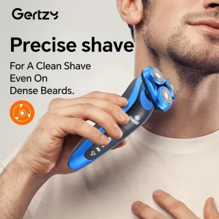 Gertzy 3in1 USB Scheerapparaat Blauw