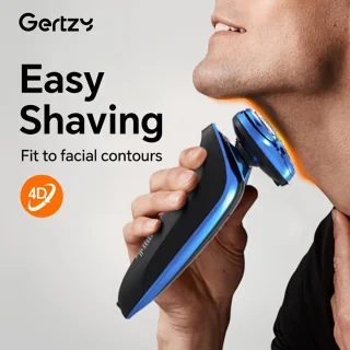 Gertzy 3in1 USB Scheerapparaat Blauw