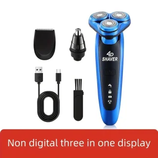 Gertzy 3in1 USB Scheerapparaat Blauw