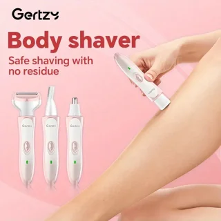Gertzy 4-in-1 Scheerapparaat Dames Wit/Roze