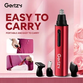 Gertzy 4-in-1 Scheerapparaat Full Body Groomer Rood