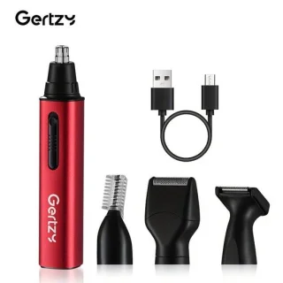 Gertzy 4-in-1 Scheerapparaat Full Body Groomer Rood