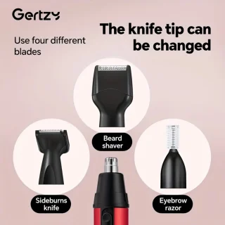 Gertzy 4-in-1 Scheerapparaat Full Body Groomer USB Goud