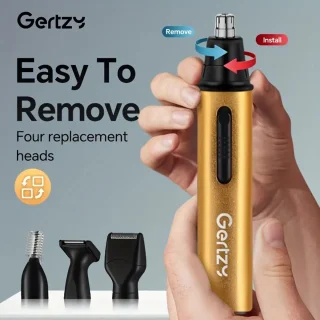 Gertzy 4-in-1 Scheerapparaat Full Body Groomer USB Goud