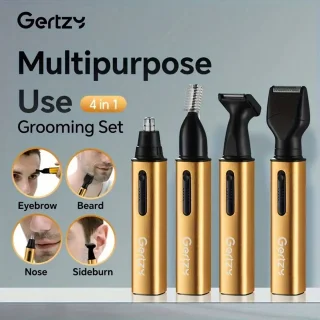 Gertzy 4-in-1 Scheerapparaat Full Body Groomer USB Goud
