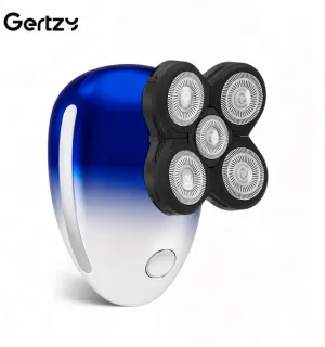 Gertzy head shaver en baardtrimmer blauw