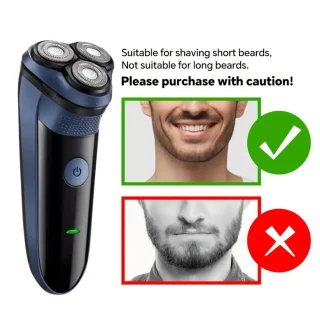 Gertzy Scheerapparaat Usb Oplaadbaar Zwart Unisex