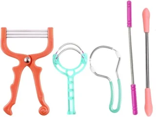 Gezichtshaar remover tool – spring threading tool