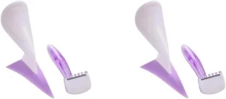 Gezichtshaar trimmer voor vrouwen, mini, rood