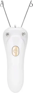 Gezichtshaarverwijderaar katoenen draadsnij-epilator (goud)