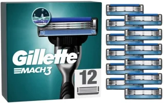 Gillette Mach3 navulmesjes 12 stuks