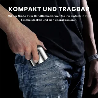 Heren elektrisch scheerapparaat en baardtrimmer
