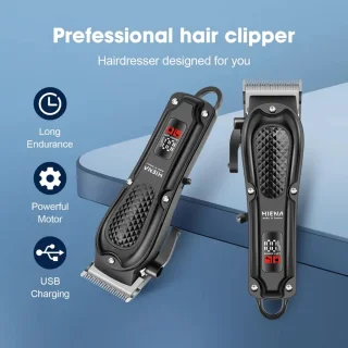 HIENA Clipper Tondeuse - Zwart