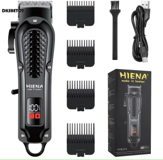HIENA Clipper Tondeuse - Zwart