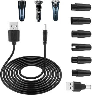 Homevero USB-scheerapparaat- en oplaadset