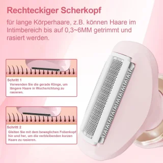 Intieme Trimmer & Scheerapparaat voor Dames