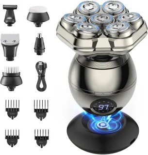 iWarmbase 7D Elektrisch Scheerapparaat voor Heren