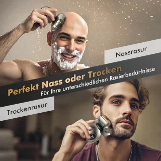 iWarmbase 7D Elektrisch Scheerapparaat voor Heren