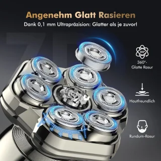 iWarmbase Elektrisch Scheerapparaat voor Heren