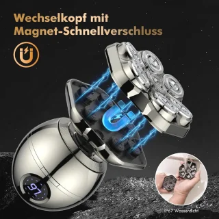 iWarmbase Elektrisch Scheerapparaat voor Heren