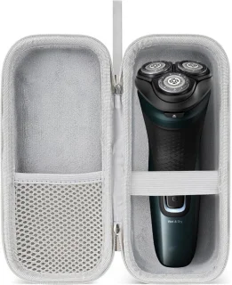 Jhubersproducts Hard Shell Shaver Travel Case - Zilver