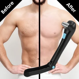 Jhubersproducts terug ontharing body shaver elektrisch scheerapparaat voor mannen