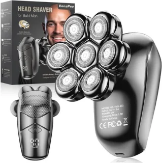 Kaal scheerapparaat voor heren