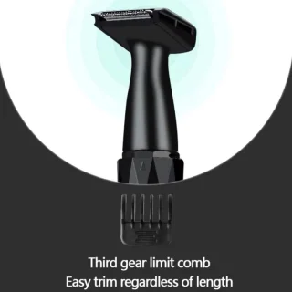 Kemei 2in1 Oplaadbaar Scheerapparaat en Trimmer Set Unisex