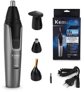 Kemei 3in1 Oplaadbaar Scheerapparaat Set
