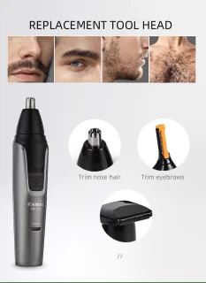 Kemei 3in1 Oplaadbaar Scheerapparaat Set