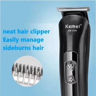Kemei 3in1 Scheerapparaat Set USB Oplaadbaar Zilver/Zwart