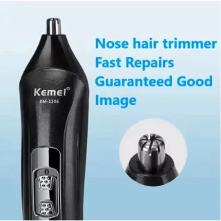 Kemei 3in1 Scheerapparaat Set USB Oplaadbaar Zilver/Zwart
