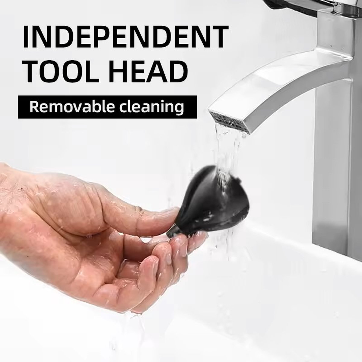 Kemei 3in1 USB Oplaadbare Trimmer Set Zilver/Zwart