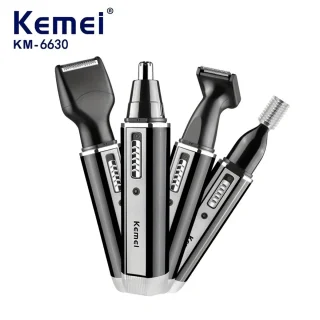 Kemei 4in1 Oplaadbaar Scheerapparaat Set